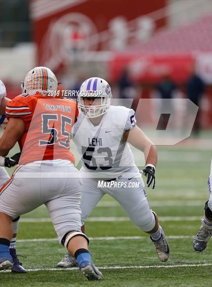 Thumbnail 3 in Lehi vs. Timpview (UHSAA 5A Semifinal) photogallery.