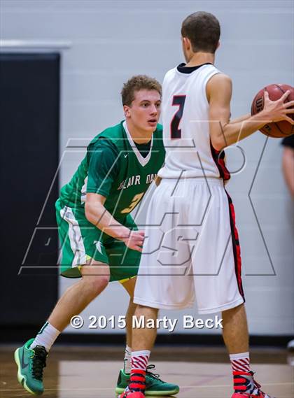 Thumbnail 2 in Blair Oaks vs Eugene (Eugene Tournament) photogallery.