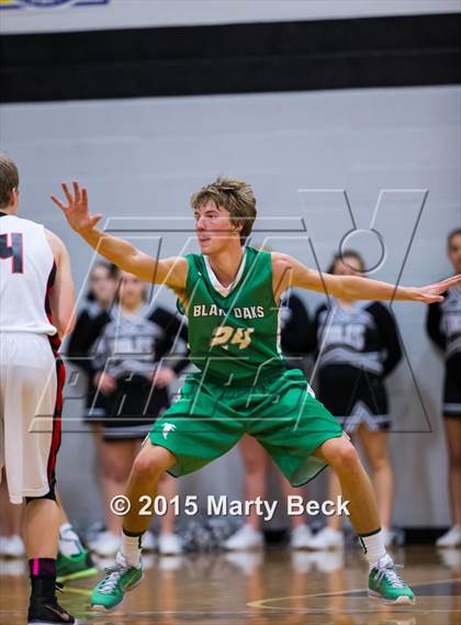 Thumbnail 3 in Blair Oaks vs Eugene (Eugene Tournament) photogallery.