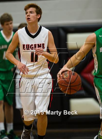 Thumbnail 2 in Blair Oaks vs Eugene (Eugene Tournament) photogallery.