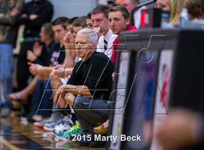 Thumbnail 3 in Blair Oaks vs Eugene (Eugene Tournament) photogallery.