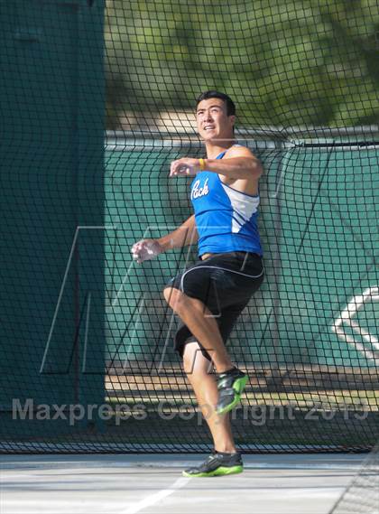 Thumbnail 1 in CIF State Track and Field Championships (Day 2 - Boys Discus) photogallery.