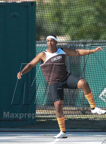 Thumbnail 2 in CIF State Track and Field Championships (Day 2 - Boys Discus) photogallery.