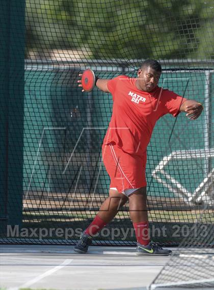Thumbnail 2 in CIF State Track and Field Championships (Day 2 - Boys Discus) photogallery.