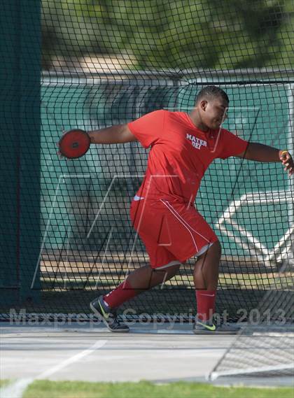 Thumbnail 3 in CIF State Track and Field Championships (Day 2 - Boys Discus) photogallery.