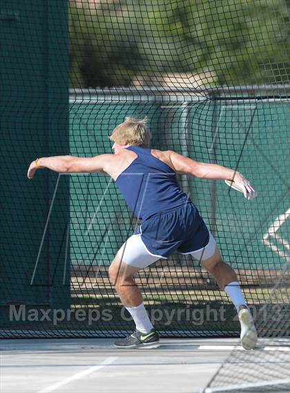Thumbnail 1 in CIF State Track and Field Championships (Day 2 - Boys Discus) photogallery.