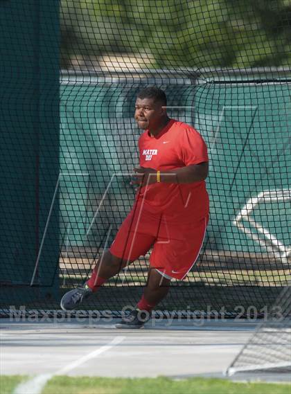 Thumbnail 2 in CIF State Track and Field Championships (Day 2 - Boys Discus) photogallery.