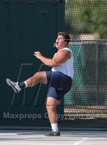 Thumbnail 1 in CIF State Track and Field Championships (Day 2 - Boys Discus) photogallery.