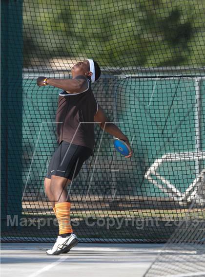 Thumbnail 1 in CIF State Track and Field Championships (Day 2 - Boys Discus) photogallery.