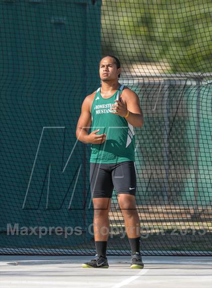Thumbnail 1 in CIF State Track and Field Championships (Day 2 - Boys Discus) photogallery.