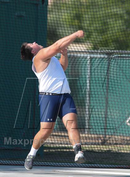 Thumbnail 3 in CIF State Track and Field Championships (Day 2 - Boys Discus) photogallery.