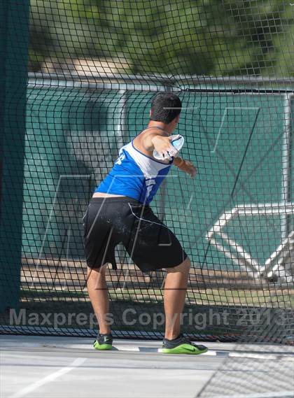 Thumbnail 1 in CIF State Track and Field Championships (Day 2 - Boys Discus) photogallery.