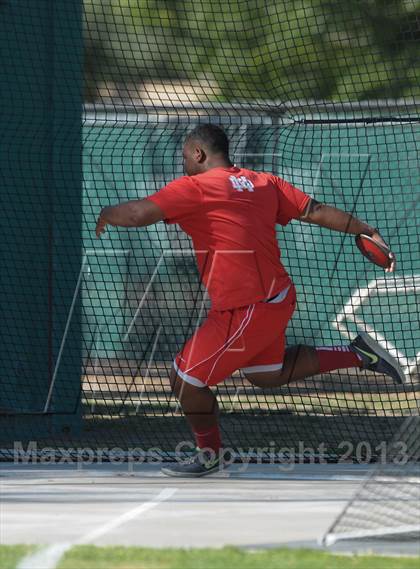 Thumbnail 1 in CIF State Track and Field Championships (Day 2 - Boys Discus) photogallery.