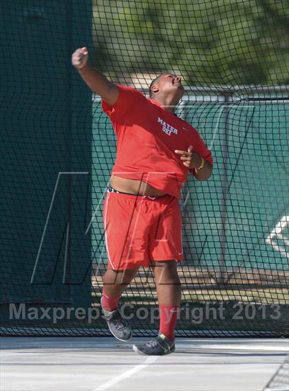 Thumbnail 1 in CIF State Track and Field Championships (Day 2 - Boys Discus) photogallery.