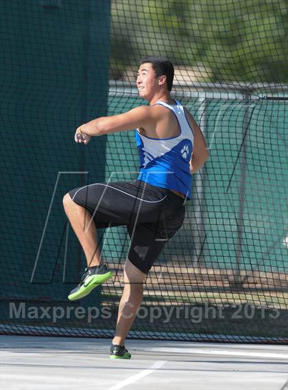 Thumbnail 2 in CIF State Track and Field Championships (Day 2 - Boys Discus) photogallery.