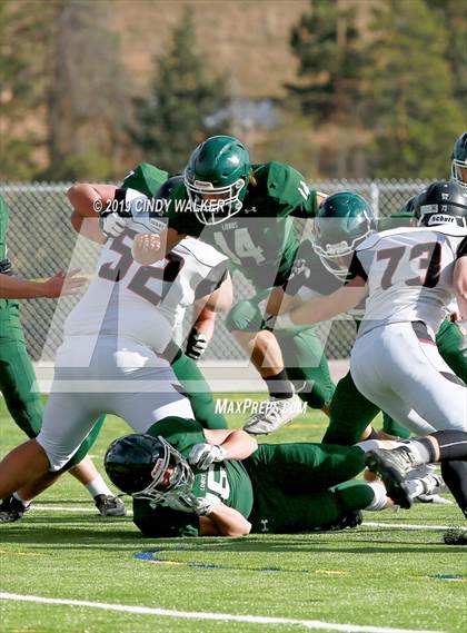 Thumbnail 2 in Conifer vs. Fort Morgan (CHSAA Class 3A Round 1 Playoff) photogallery.