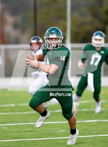 Thumbnail 3 in Conifer vs. Fort Morgan (CHSAA Class 3A Round 1 Playoff) photogallery.