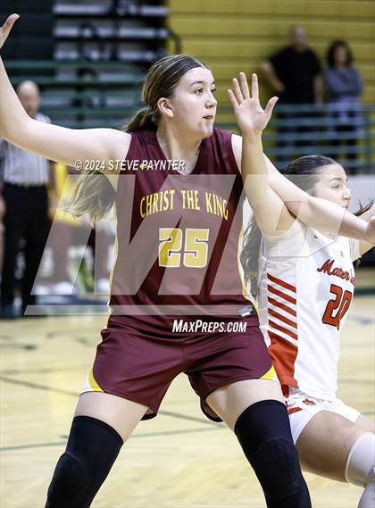 Thumbnail 2 in Mater Dei vs Christ the King (Nike TOC) photogallery.