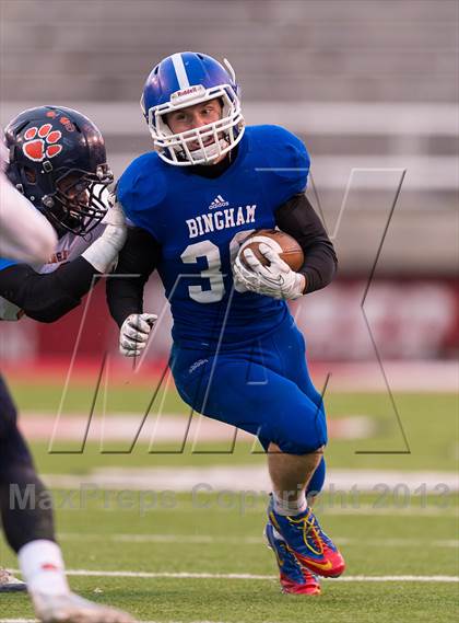 Thumbnail 1 in Brighton vs Bingham (UHSAA 5A Final) photogallery.