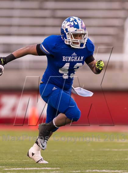 Thumbnail 1 in Brighton vs Bingham (UHSAA 5A Final) photogallery.