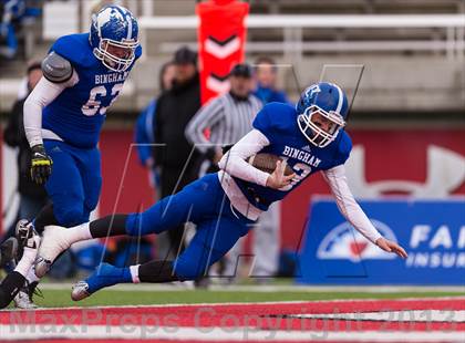 Thumbnail 1 in Brighton vs Bingham (UHSAA 5A Final) photogallery.