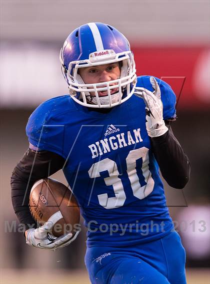 Thumbnail 3 in Brighton vs Bingham (UHSAA 5A Final) photogallery.