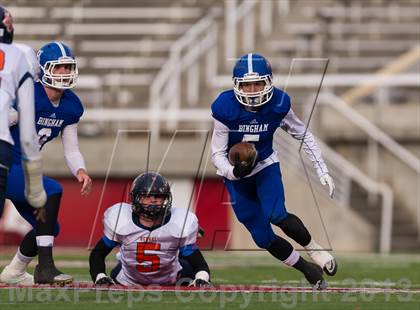 Thumbnail 3 in Brighton vs Bingham (UHSAA 5A Final) photogallery.