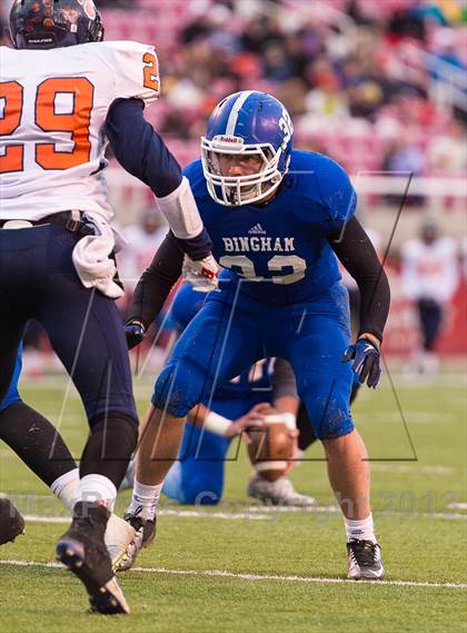 Thumbnail 3 in Brighton vs Bingham (UHSAA 5A Final) photogallery.
