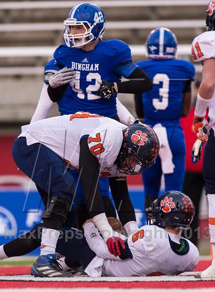 Thumbnail 1 in Brighton vs Bingham (UHSAA 5A Final) photogallery.