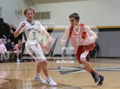 Thumbnail 2 in Morris Hills vs Kinnelon (Ranger Holiday Hoops Tournament) photogallery.