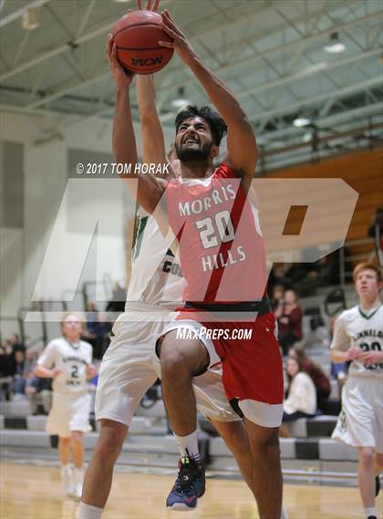 Thumbnail 2 in Morris Hills vs Kinnelon (Ranger Holiday Hoops Tournament) photogallery.