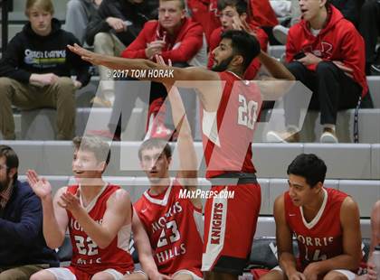 Thumbnail 3 in Morris Hills vs Kinnelon (Ranger Holiday Hoops Tournament) photogallery.