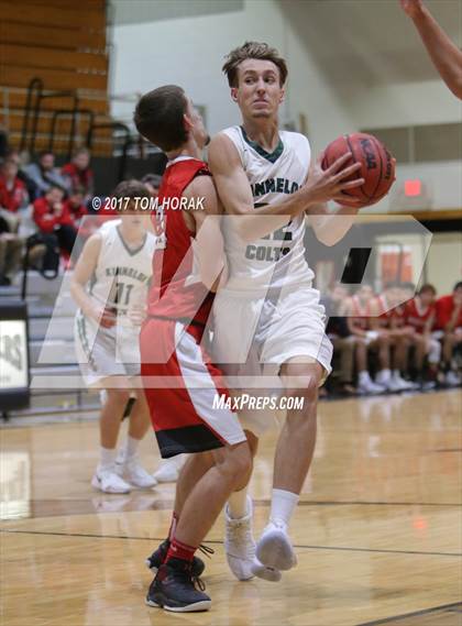 Thumbnail 3 in Morris Hills vs Kinnelon (Ranger Holiday Hoops Tournament) photogallery.
