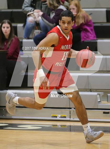Thumbnail 2 in Morris Hills vs Kinnelon (Ranger Holiday Hoops Tournament) photogallery.