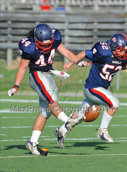 Thumbnail 2 in Riverfield Academy vs. Tri-County Academy (MAIS Class A Championship) photogallery.