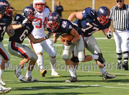 Thumbnail 2 in Riverfield Academy vs. Tri-County Academy (MAIS Class A Championship) photogallery.