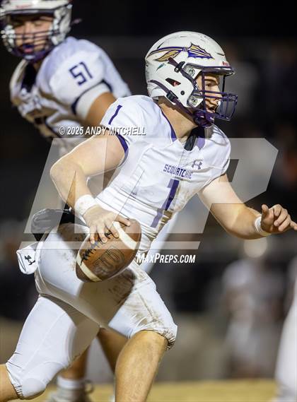Thumbnail 1 in Sequatchie County vs Meigs County (3A second round) photogallery.
