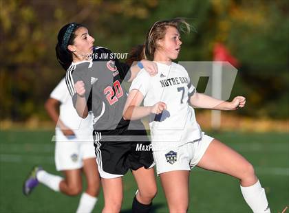 Thumbnail 3 in Cromwell @ Notre Dame-Fairfield (CIAC Class M Quarterfinal) photogallery.