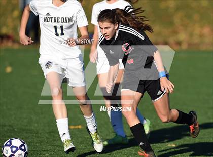 Thumbnail 1 in Cromwell @ Notre Dame-Fairfield (CIAC Class M Quarterfinal) photogallery.