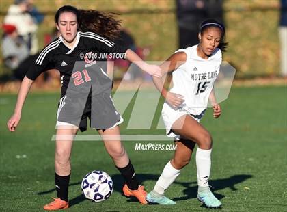Thumbnail 3 in Cromwell @ Notre Dame-Fairfield (CIAC Class M Quarterfinal) photogallery.