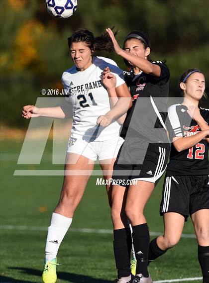 Thumbnail 3 in Cromwell @ Notre Dame-Fairfield (CIAC Class M Quarterfinal) photogallery.