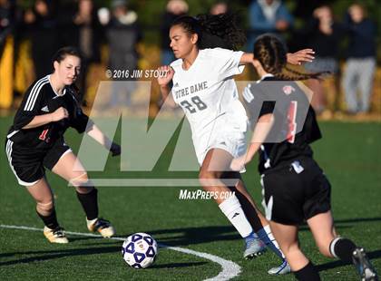 Thumbnail 1 in Cromwell @ Notre Dame-Fairfield (CIAC Class M Quarterfinal) photogallery.