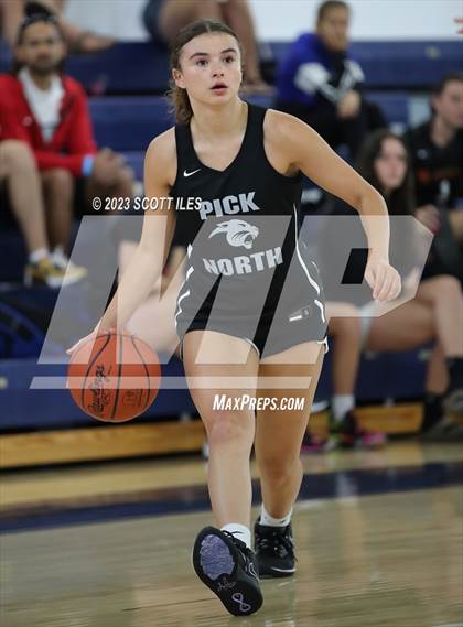 Thumbnail 2 in Pickerington North vs Thomas Worthington (Scrimmage) photogallery.