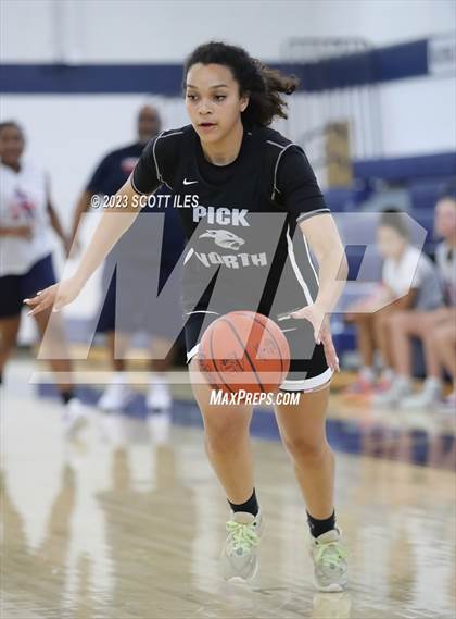 Thumbnail 3 in Pickerington North vs Thomas Worthington (Scrimmage) photogallery.