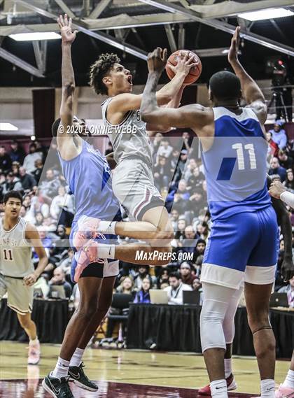 Thumbnail 2 in Sunrise Christian Academy vs. Hillcrest Prep (Spalding Hoophall Classic) photogallery.