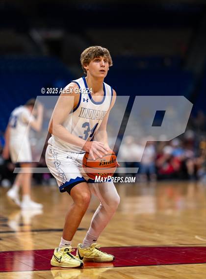 Thumbnail 3 in Lipan vs. Martin's Mill (UIL 2A Basketball Division II Final) photogallery.