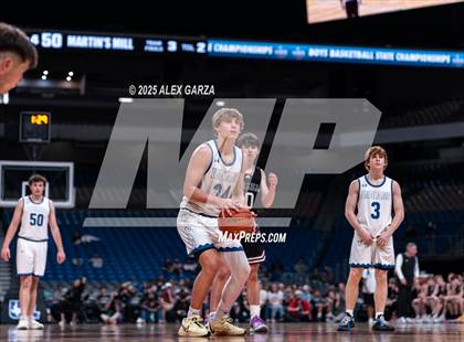 Thumbnail 2 in Lipan vs. Martin's Mill (UIL 2A Basketball Division II Final) photogallery.