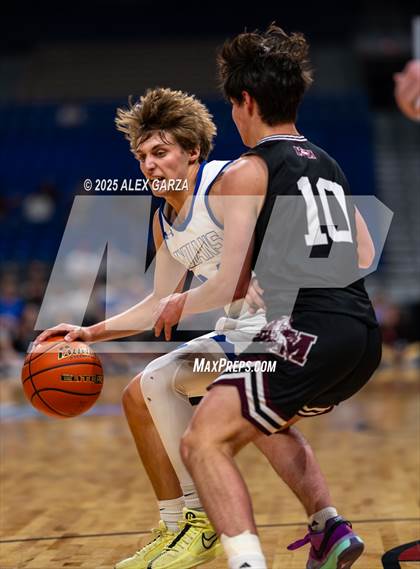 Thumbnail 1 in Lipan vs. Martin's Mill (UIL 2A Basketball Division II Final) photogallery.