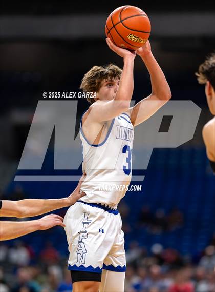 Thumbnail 3 in Lipan vs. Martin's Mill (UIL 2A Basketball Division II Final) photogallery.