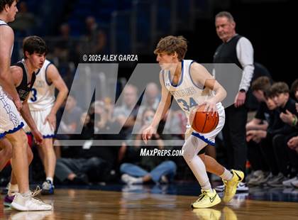 Thumbnail 2 in Lipan vs. Martin's Mill (UIL 2A Basketball Division II Final) photogallery.